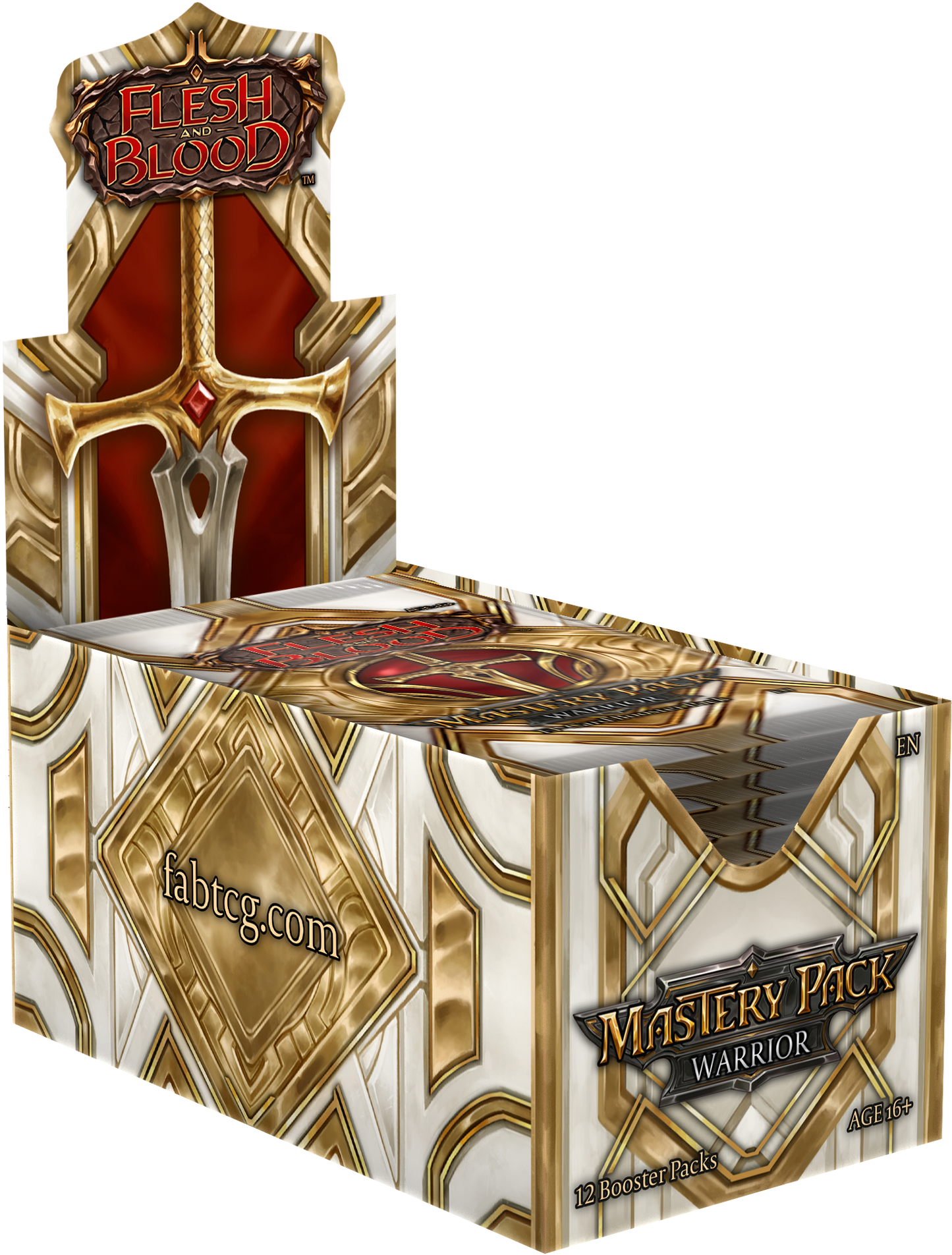 Mastery Pack Warrior Booster Box (MPW) - Flesh and Blood