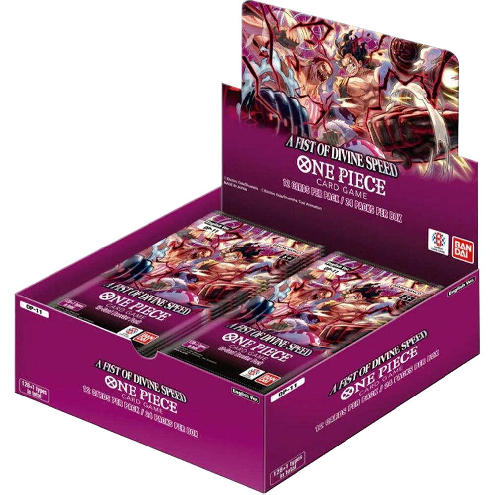 One Piece Card Game A Fist of Divine Speed Booster Box - (OP11)