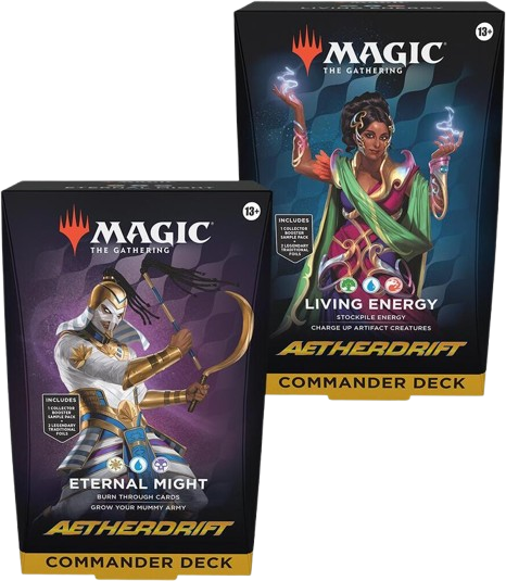 Aetherdrift Commander Deck (DFT) The Card Coop Aetherdrift Commander Deck (DFT) The Card Coop