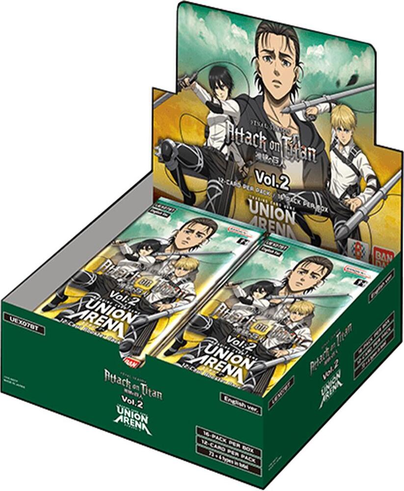 Attack on Titan Vol. 2 (UEX07BT) - Booster Box - Union Arena (PREORDER)