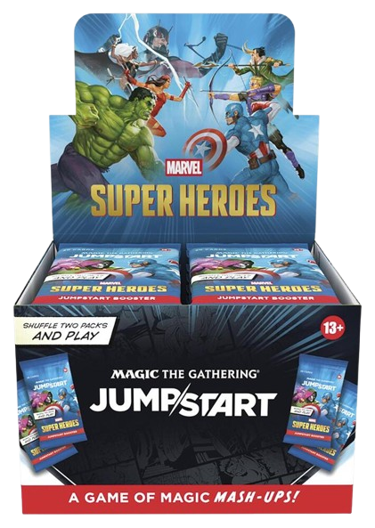 Marvel Super Heroes (MSH) - Jumpstart Booster Display