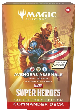 Marvel Super Heroes (MSH) - Commander Decks Collector's Edition (PREORDER)