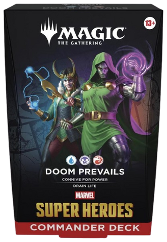 Marvel Super Heroes (MSH) - Commander Decks (PREORDER)