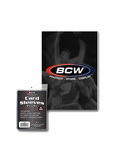 BCW Penny Sleeves -Clear 100ct- Standard Sleeves