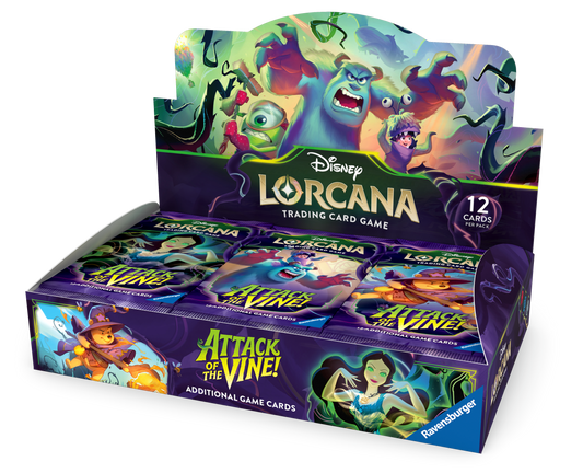 Disney Lorcana: Attack of the Vine! - Booster Box (PREORDER)