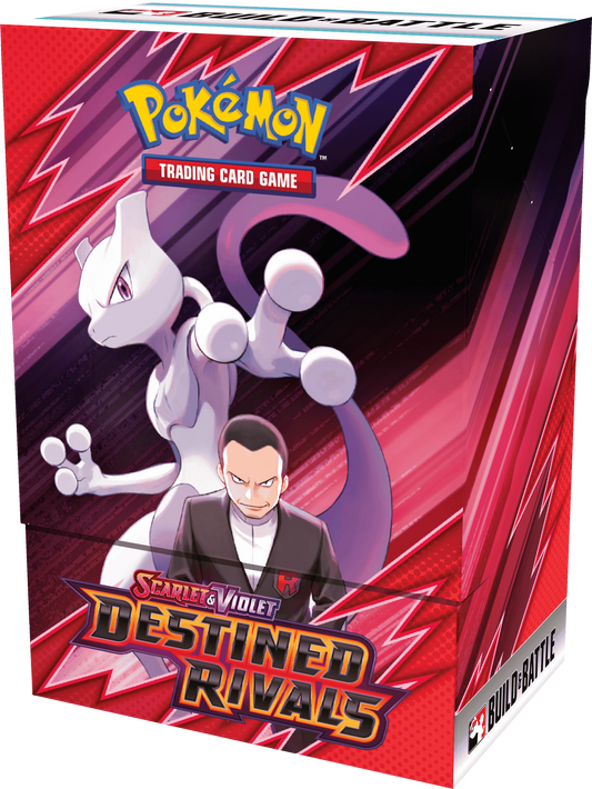 Pokémon Destined Rivals Build & Battle Box - SV10: Destined Rivals (DRI)