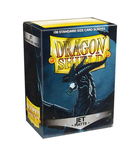 Dragon Shield Matte Sleeves -Jet 100ct- Standard Size