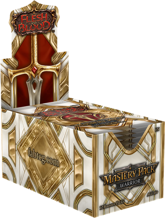 Mastery Pack Warrior Booster Box (MPW) - Flesh and Blood