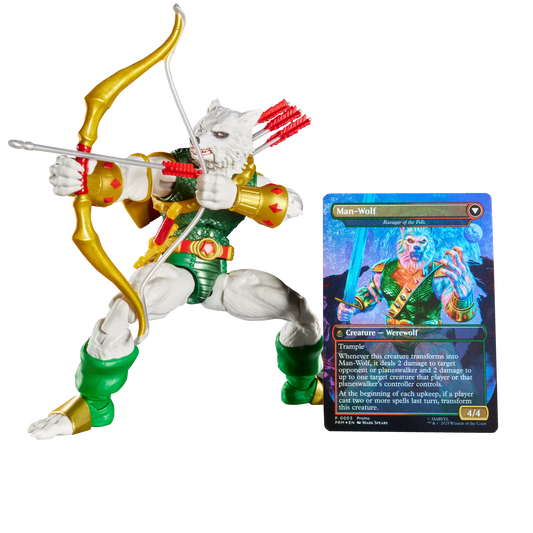 Marvel Legends Series Magic: The Gathering Man-Wolf