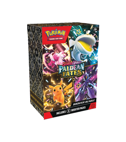 Pokémon SV4.5 Paldean Fates Booster Bundle