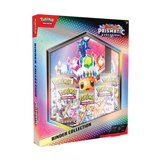 [Pre-Order] Pokémon SV08.5 Prismatic Evolution Binder Collection