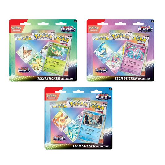 [Pre-Order] Pokémon SV08.5 Prismatic Evolution Tech Sticker Collection