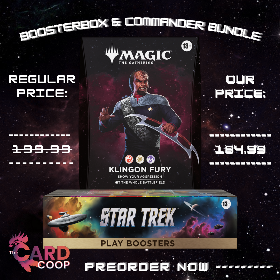 Star Trek Play Booster + Commander Deck BUNDLE (PREORDER)