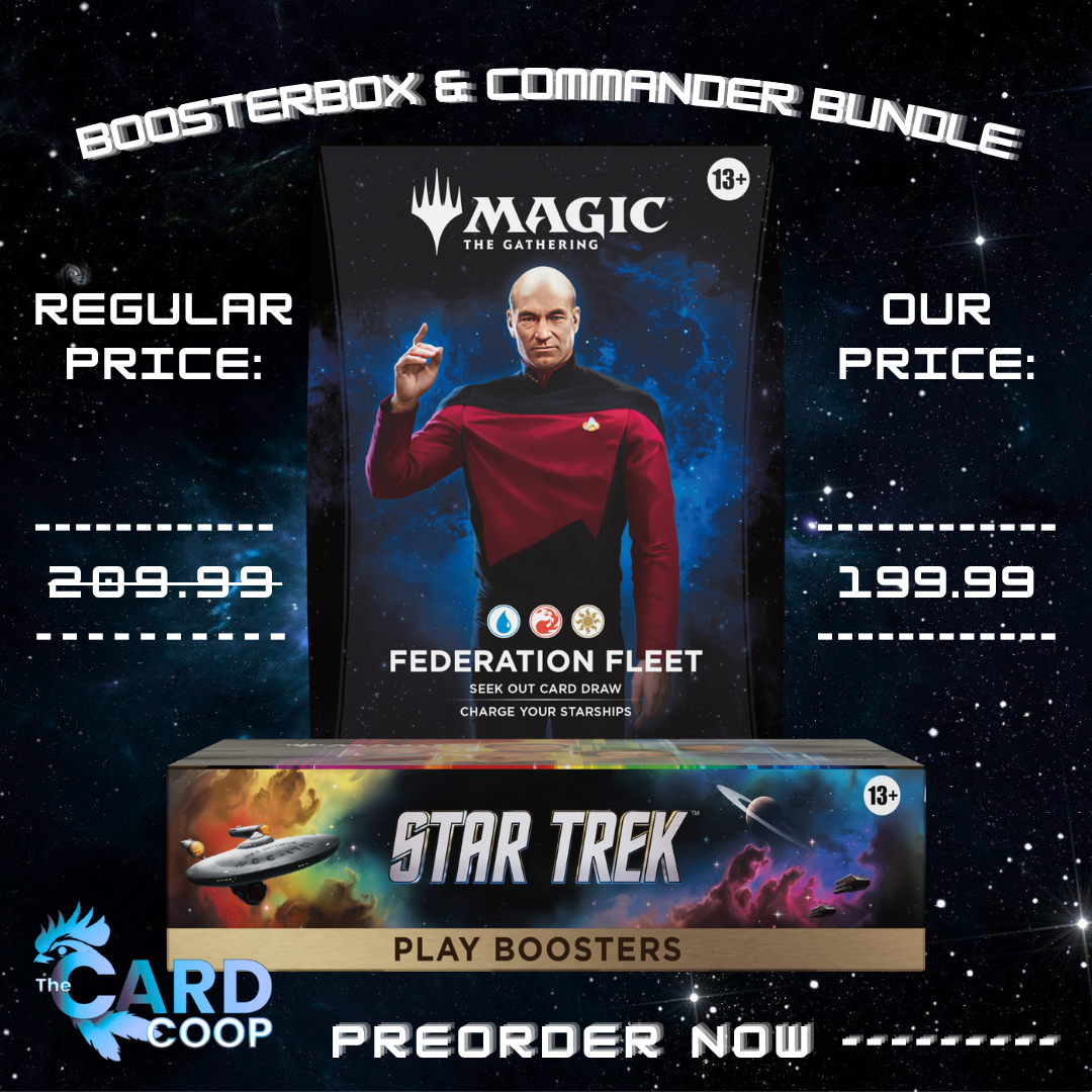 Star Trek Play Booster + Commander Deck BUNDLE (PREORDER)