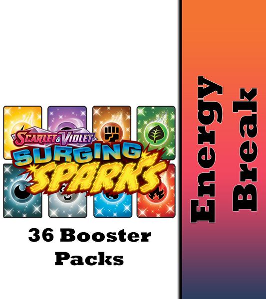 Surging Sparks 36 Booster Pack Live Energy Break #1