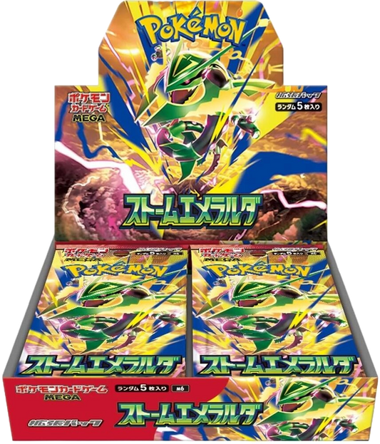 Pokémon M6 Storm Emeralda Booster Box (JAPANESE)