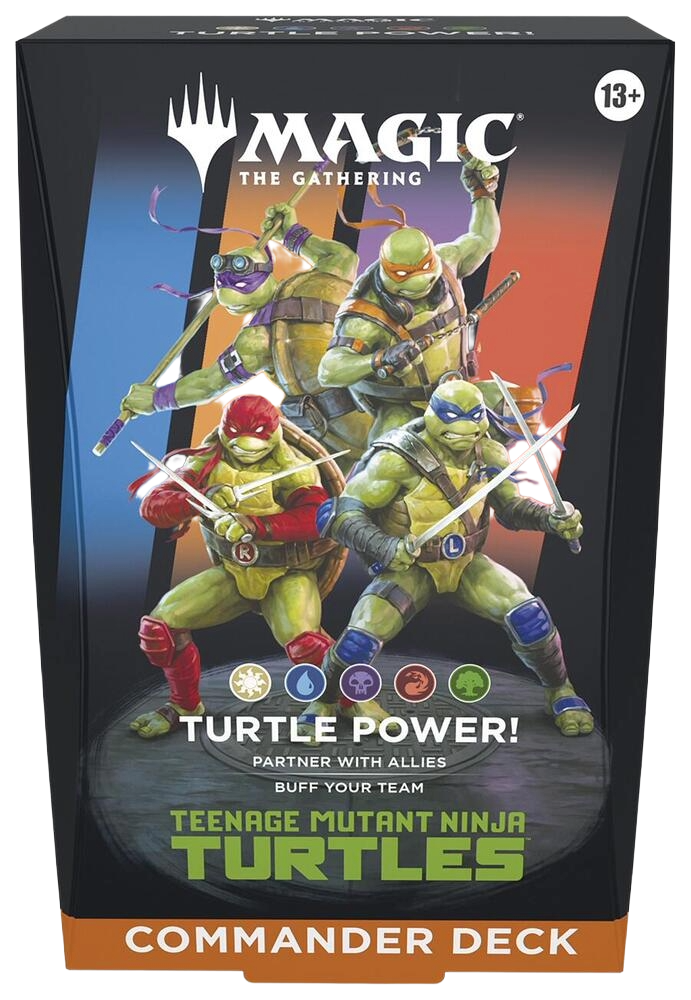 Teenage Mutant Ninja Turtles Commander Deck - Turtle Power! (TMT)