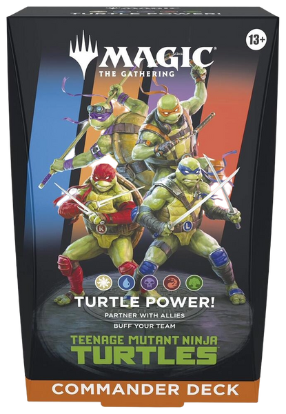 Teenage Mutant Ninja Turtles Commander Deck - Turtle Power! (TMT