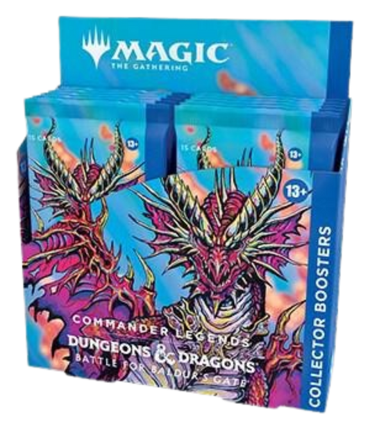 Magic: The Gathering Commander Legends: Battle for Baldur's Gate - Collector Booster Display