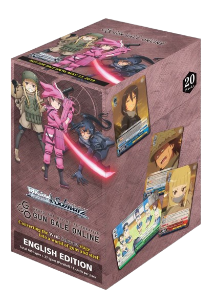 Weiss Schwarz: SAO Alternative: Gun Gale Online (GGO/S59) (REPRINT) Booster Box