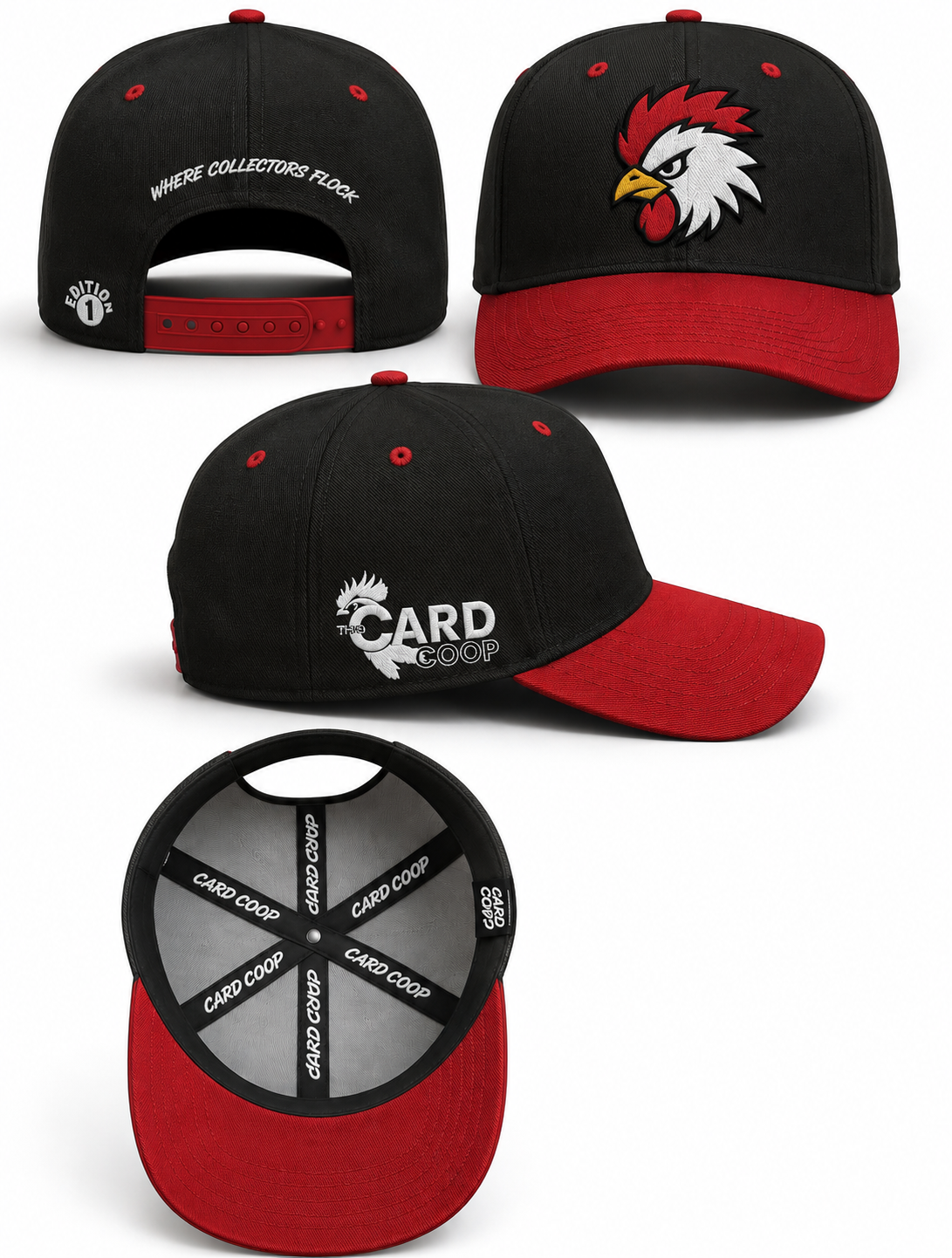 Card Coop Snapback Hat