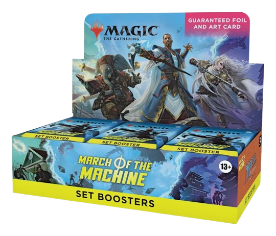 March of the Machine (MOM) - Set Booster Display