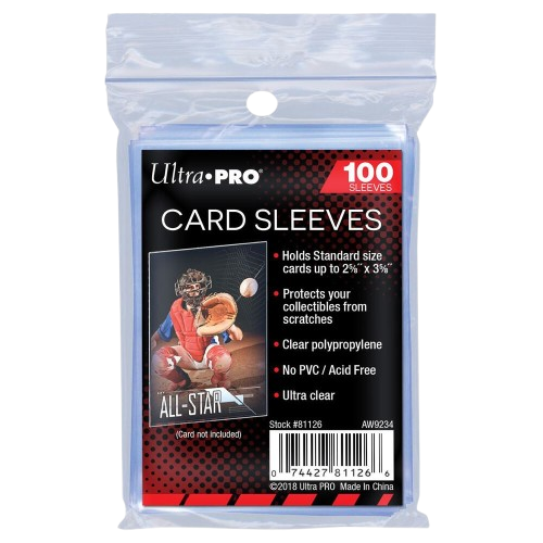 Ultra Pro: Soft Card Penny Sleeves - Standard (100-Pack)