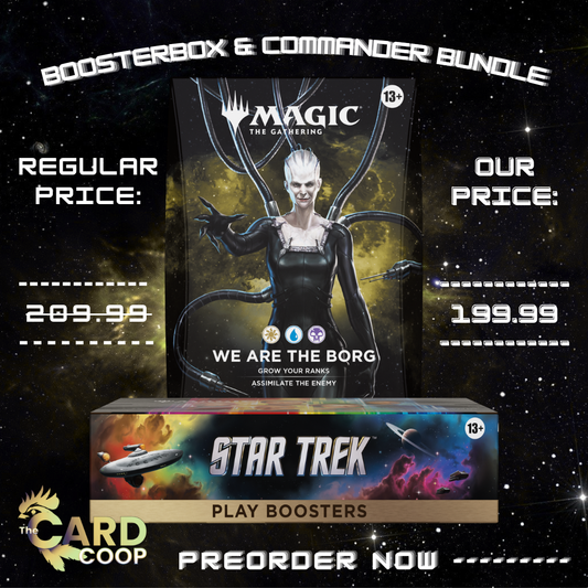 Star Trek Play Booster + Commander Deck BUNDLE (PREORDER)