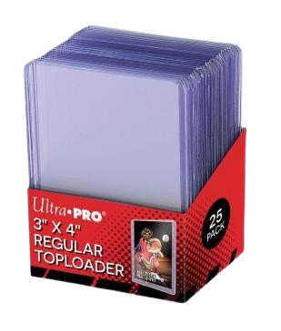 3" x 4" Clear Regular Toploader (25-Count)